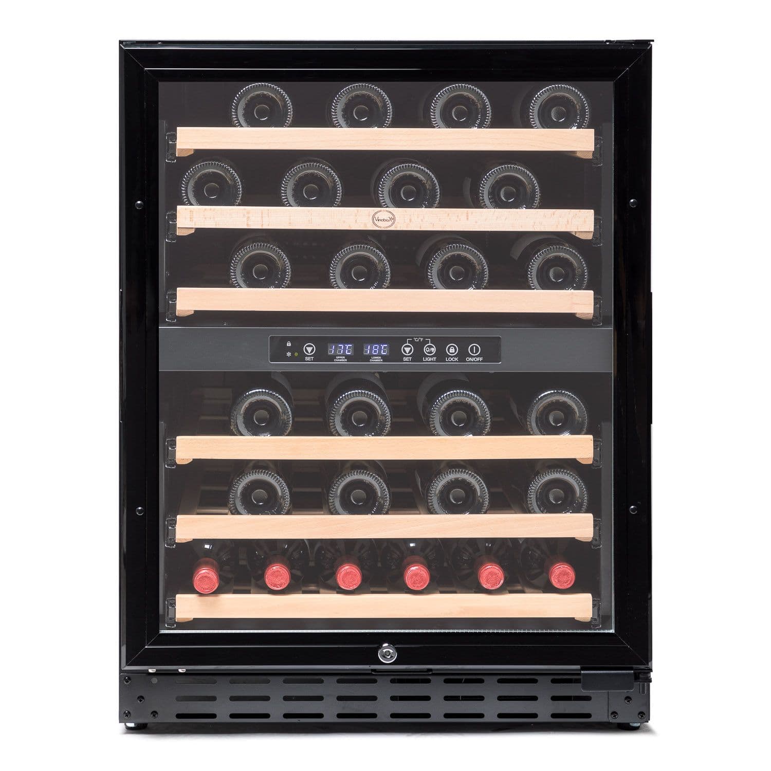 Vinobox 50 Grand Cru 2Temp - Full Glass Door