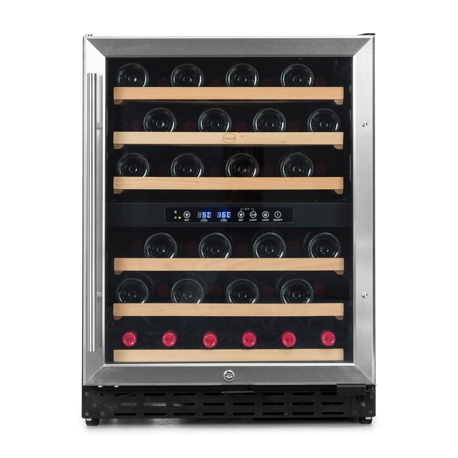 Vinobox 50 Grand Cru 2Temp - Stainless Steel